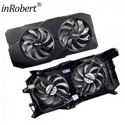 For ASUS RTX 2060 GTX 1660 1660Ti 1660S Video Card Fan with Shell