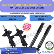 SACHS GENUINE ABSORBER (FRONT, REAR) FOR KIA FORTE 1.6L 2.0L (2008-2015YR) - GAS ABSORBER