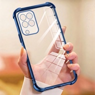 Samsung A22 Casing / M22 / M32 4G Silicone Case Transparent Anti-Crack Premium