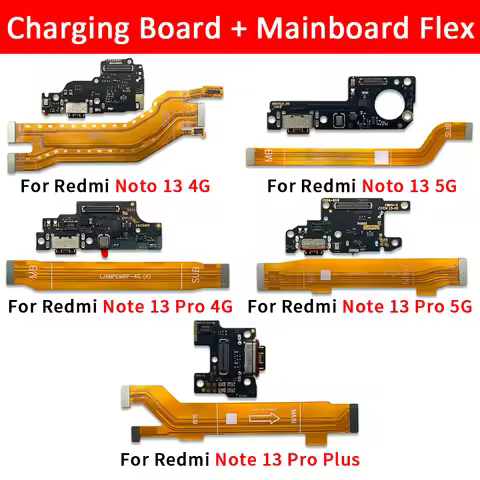 NEW Tested USB Port Connector Dock Charging Main FPC LCD Display Connect Mainboard Flex Cable For Re