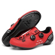 2023 New Black White Red Men's Road Cycling Flat Shoes Mtb Cleat Shoes Mountain Bike Shoes Bike Shoes Rb Speed Sneaker Spd Triathlon Road Cycling Footwear Bicycle Shoes Sports Free Shipping Road Bike Biking Shoes Bicycle Riding on Sale Free Shipping