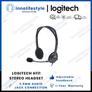 LOGITECH H111 STEREO HEADSET WITH SINGLE 3.5" JACK (1Y WARRANTY)