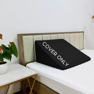 Pillow Cover for Bed Wedge Pillow (60x30x50cm)  Soft Microfiber Replacement Pillow Case with Zipper