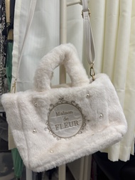 Maison de FLEUR 毛毛手提包