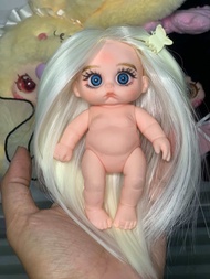 Doll 5in. Búp bê tái sinh 5in đã make up làm tóc
