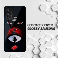 Case Glossy Hd Samsung A14 | A24 | A34 A54 | M14 | M23 | 4G 5G | [ MK31 CLAN UCHIHA ] Kamera Protect