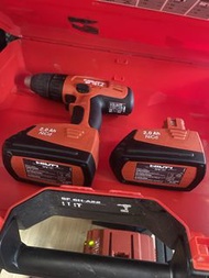 HILTI  電批及有2件電池2.0