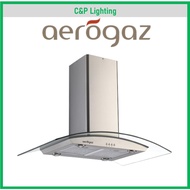 Aerogaz 90cm Island Chimney Cooker Hood AZ-3388IS