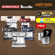 Breville - BES876 Barista Express Impress Espresso Coffee Machine with Smart Tamping