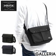 Porter Smokey shoulder bag 592-06582 Yoshida bag PORTER SMOKY SHOULDER BAG shoulder diagonal horizontal bag A5 made in Japan Men's Women's