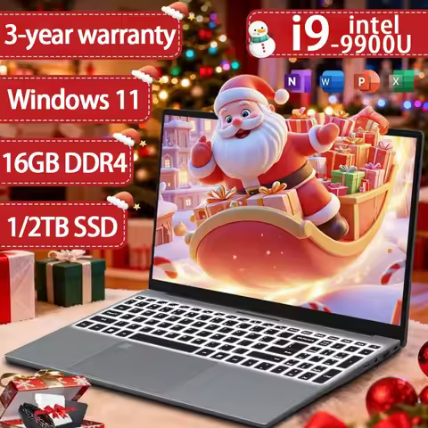 15.6" Gaming Laptop intel Core i9 9900U Notebook PC 1920*1200 16GB DDR4 1TB SSD Windows 11 Pro Lapto