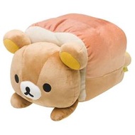 【懶熊部屋】Rilakkuma 日本正版 拉拉熊 懶懶熊 麵包坊系列 大吐司 吐司條 超柔軟 抱枕 娃娃 玩偶