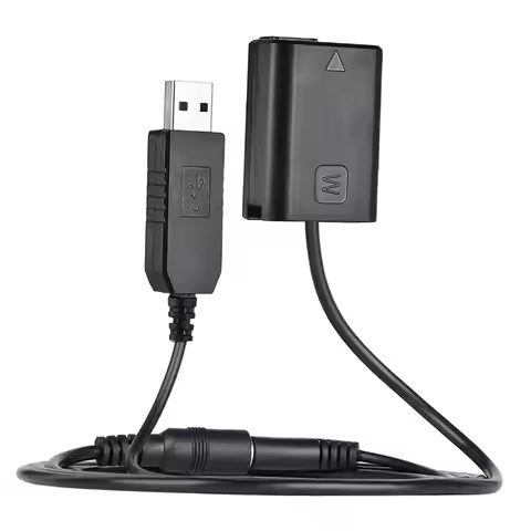 Np-Fw50 Dummy Battery Adapter USB DC Coupler Kit 5V 2A for Sony A7R A5100