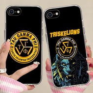 D29 Triskelion TAU Transparent Case for iPhone 8 7 SE 2020 2022 XR 6 6S Plus
