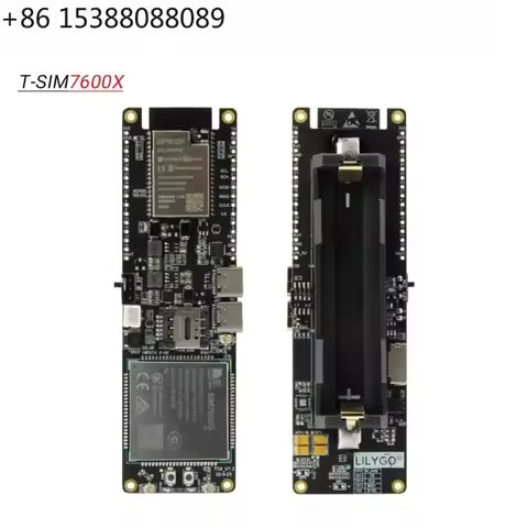 T-SIM7600G-H R2 T-SIM7600E-H 4G ESP32-WROVER WiFi BLE 18650 Battery Solar Charging Development Modul