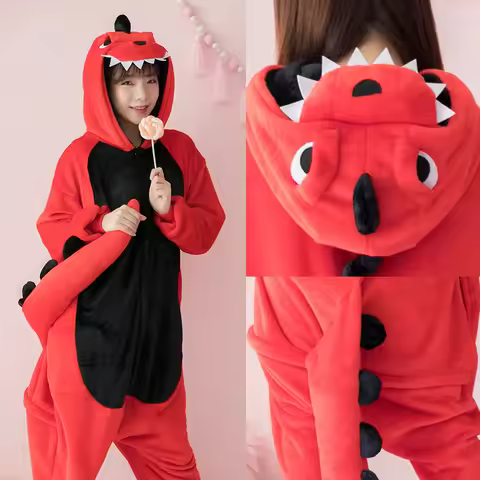 Flannel Unisex Winter Onesies For Adults Unicorn Pajama Women Anime Onesie Pajamas Overall Kids Anim