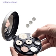 [Initiationdawn] 1PC New Coin Collection Purse Wallet Organizer Holder For Car Coin Changer Holder M