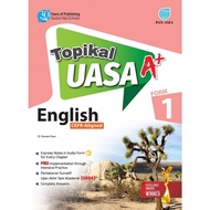 Pan Asia: Topikal UASA A+: Bahasa Inggeris + English: Tingkatan + Form 1: P29002001: 9789674668167