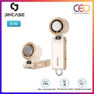 Jincase Cold Compress High-Speed Folding Handheld Fan Pocket Compact Mini Kipas Rechargeable USB-C (