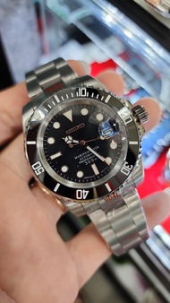 Jam Tangan Pria Seiko Submariner Automatic Stainless Silver
