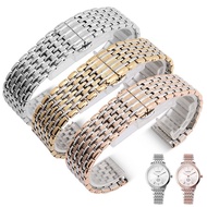 手表带 Original authentic stainless steel watch with men's and women's steel straps for Tissot Armani King CK Seiko Casio Omega bracelet
