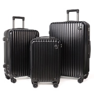 Aklsvion Luggage Set PC+ABS Ten colors 3 Piece Suitcases Carry on Luggage Hardside Luggage with Spin