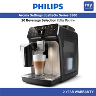 PHILIPS LatteGo Series 5500 Fully Automatic Espresso Machine EP5547/90 EP5547