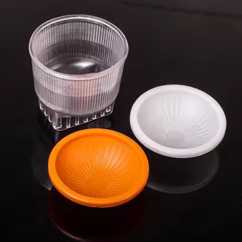 Lambency Flash Diffuser Transparent / Translucent with White + Orange demo cover for Nikon SB26/27/2