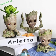 FUZOU Groot Flower Pot Home Decor High Quality Tree Man Garden Planter For Gift Groot Model Toys