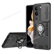 Chống sốc bọc giáp bền chắc Ốp điện thoại cho Vivo y19s Vivo y19s Y 19S 4G 2024 vỏ trượt đẩy cửa sổ 