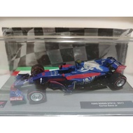 [Ready Stock] 1/43 IXO Little Red Bull STR12 2017 Saiji Sains Car Model Alloy Material, The Base Ori