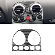 AIRSPEED Carbon Fiber For Audi TT 2001-2006 Centre Console Air Vent Trim Panel Car Interior Accessor