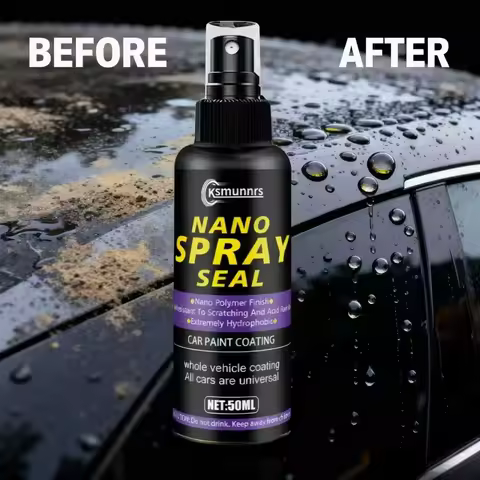 Ksmumnrs Nano Spray Seal 50ML - Car Paint Coating with Nano Polymer Finish, Scratch/Acid Rain Resist