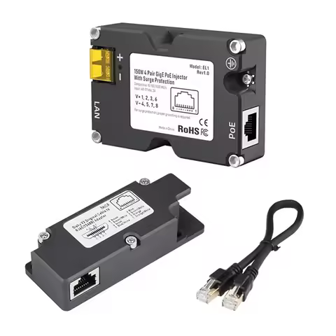 LA-CB1 Antenna Adapter For Starlink V2 DISHY Cable Adapter To RJ45 For Starlink 12V 24V Conversion C