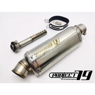 Project79 Muffler Universal 51mm QPM10SV With Silencer Y16 Y15ZR VF3i RFS150 RS150 KLX150 FZ150 LC13