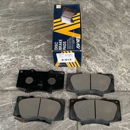 TKD ผ้าเบรคหน้า Advics Toyota Revo 2wd 4wd ปี12-20 All new Fortuner ปี15-20 / A1N246 / A1N247
