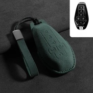 Key Cover Leather Case Car Key Keychain Protection Cover Casing For 2025 DENZA D9 2024 DENZA D9 dmi