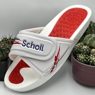 รองเท้าสกอลล์ เก๋า 90 Hot item Scholl fitness โทนสีขาวดูสุภาพสะอาด รองเท้าแตะ ผู้ชาย ลดแรงจุกๆ