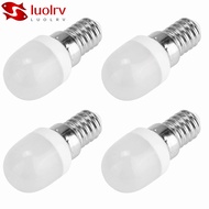 LUOLRV 4 Pack LED Light Bulb, 2W E14 LED Bulb, Small 140LM T8 220-240V Light Bulb Freezer