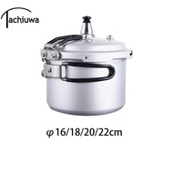 tachiuwa SiaBiced Camping Pressure Cooker Pressure Canner Portable Multifunctional Cooker Nonstick