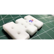 JDV SCX10 DELRIN 1/10 RC crawler skid plate/ Gearbox base mount fit Axial, JDV, Enduro, and equivale