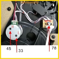 TAK 3-Speed 33 45 78 RPM Metal Turntables Motor Copper Sleeve Motor for Turntable Record Player EG53