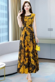 [FREESHIP] ĐẦM MAXI DÀI PHỐI MÀU SANG TRỌNG - GLADY G05 - ĐẦM XÒE DỰ TIỆC SANG TRỌNG CHẤT VẢI VOAN L