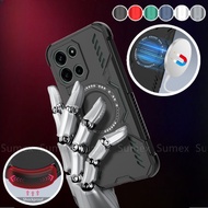 Magnetic Charge Ring Case For 1+ OnePlus Nord 6 5G Armor Shockproof Casing Phone Cooling Heat Dissip