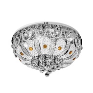 [ส่งกทม.+ปริมณฑล]
โคมไฟแขวนเพดานแก้ว Tri-Color พร้อมรีโมต (LED 24W+E27x8) LUZINO รุ่น 5800/600 สีใส