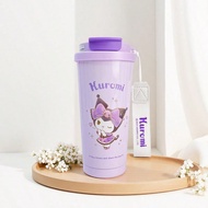Sanrio Kuromi 304 Stainless Steel Coffee-To-Go Cup With 520mL/17.6oz Capacity. Featuring The Classic