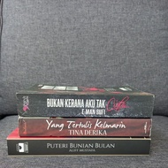 Bukan kerana aku tak cinta, yang tertulis kelmarin, puteri bunian bulan novel melayu preloved
