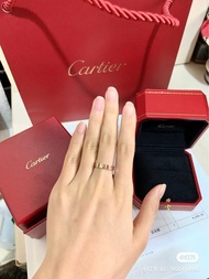 Cartier Love Ring  18k gold 卡地亞戒指 金色 窄版 51號💍