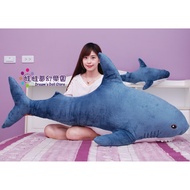 Oversized Shark Doll Pillow~140cm Pillow~Shark Big Doll~Big White Shark~Sea Animals~Blue Whale~Whale Doll~Shark Doll~Baby Shark~Big