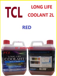 TCL Long Life Radiator Coolant 2 Liter (Made in Japan ) Red / Blue / Green ( 000 989 08 25G/ 25B / 2